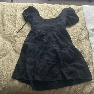 All black, large, High Low dress from forever 21.